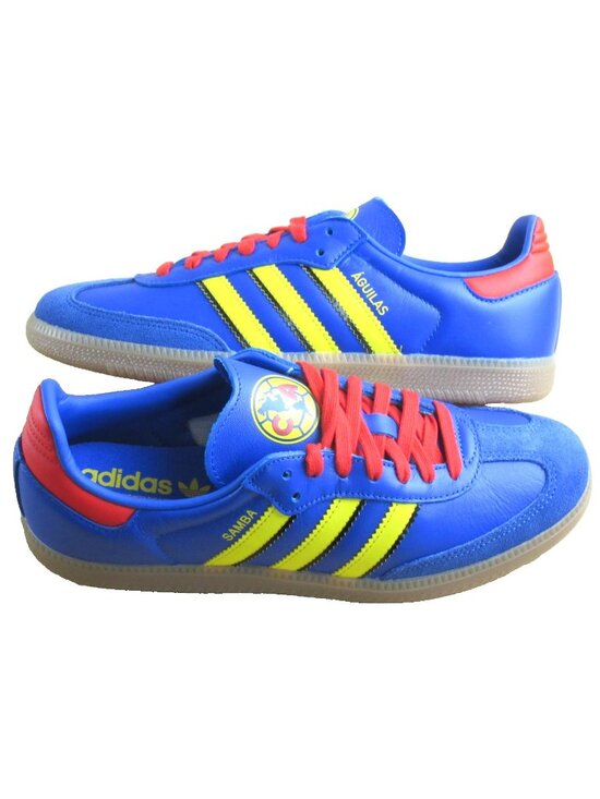 adidas Other - Adidas Men's Samba Licensed Club América Soccer Shoes Blue Sizes NIB KJ3531